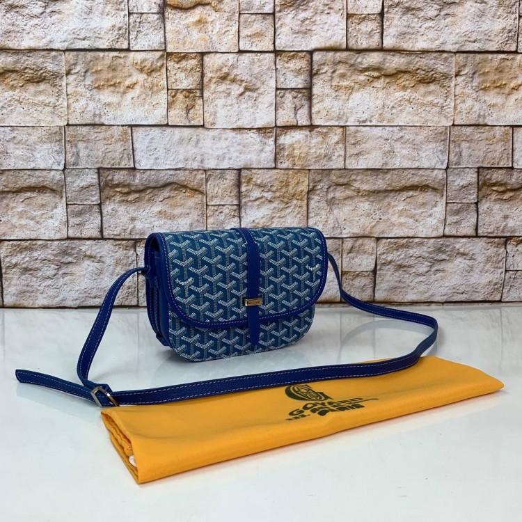 GOYARD BELVEDERE PM LACİVERT